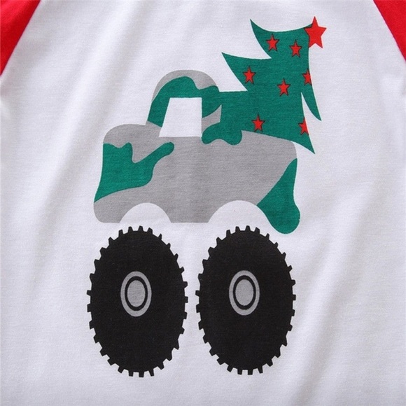 BOYS 2 PIECE CHRISTMAS MATCHING OUTFIT - Picture 4 of 7